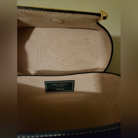 Strathberry Safari Leather Shoulder Bag - Picture 7 of 16